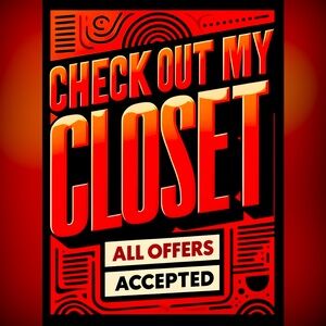 VIEW CLOSET; 5 STAR RATING⭐️⭐️⭐️⭐️⭐️